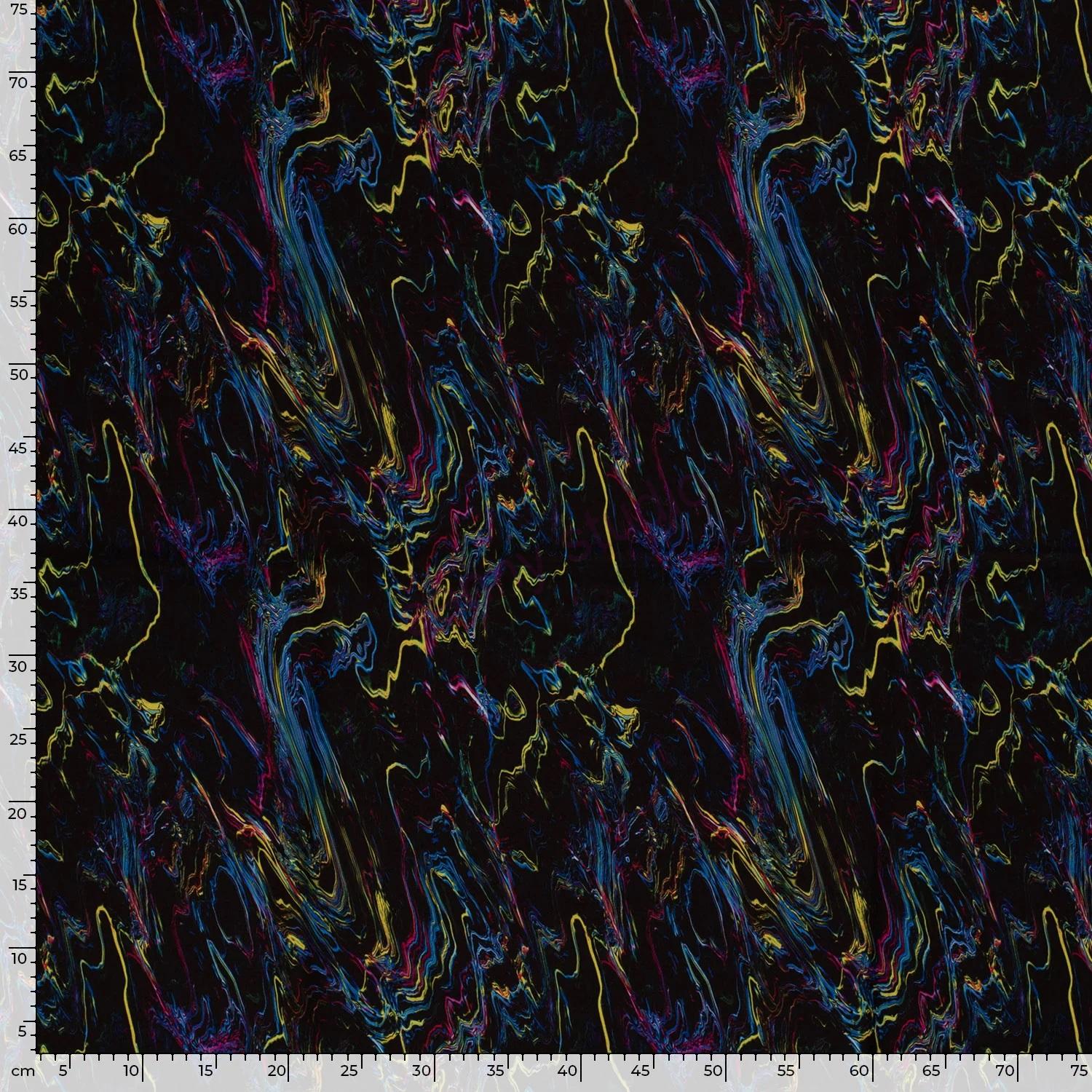 Softshell - abstrakt - digitální tisk